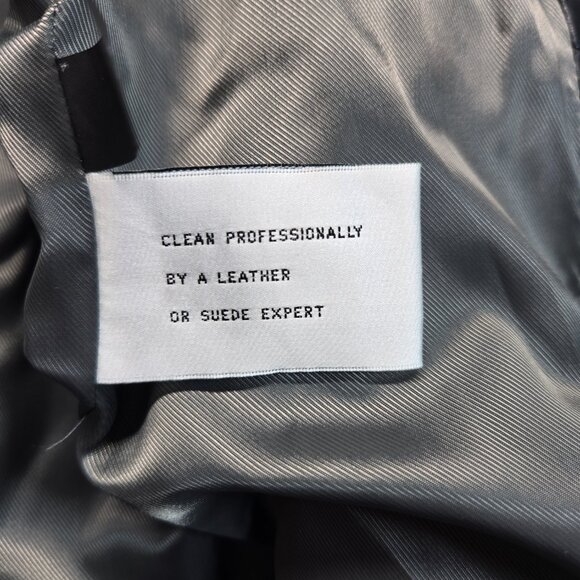 Kenneth Cole New York Wool Blend Peacoat Coat – Men’s XL – Black – NWT - Picture 13 of 16